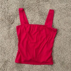 Reformation tank, hot pink, m.